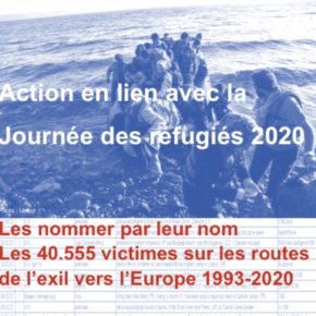 Journée des réfugiés - 20 juin 2020